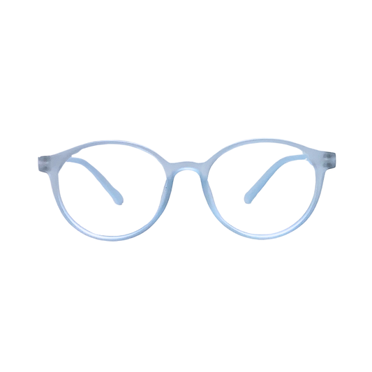 Essentials "ROGUE" Blue Round Unisex Eyeglasses