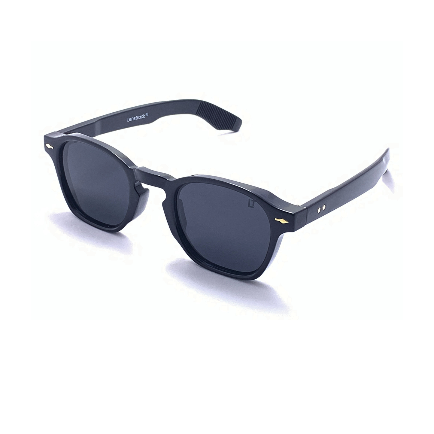 Hip Hop Black Square Unisex Sunglasses