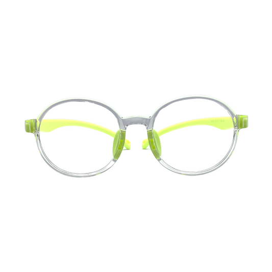 Essentials Nimbus Kids Green Flexible Eyeglasses 5308 C6/44