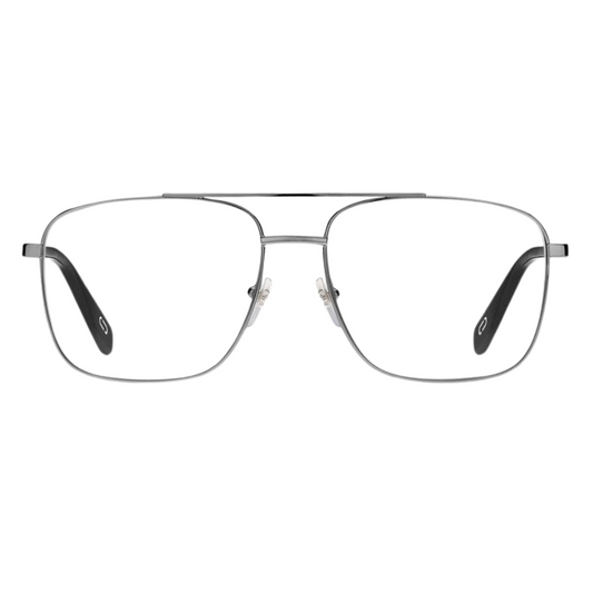 Marc Jacobs Silver Aviator Eyeglasses for Men MARC391 6LB/58