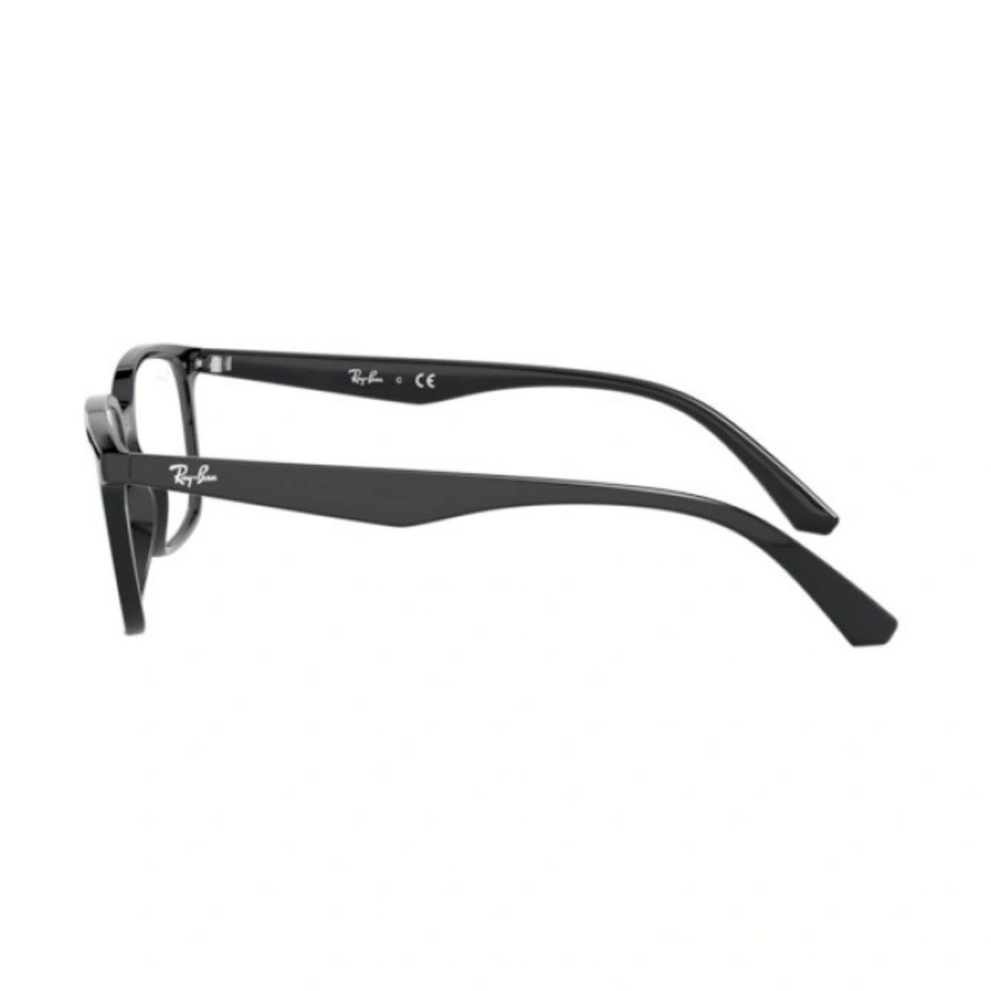 Ray-Ban Low Bridge Optics Black Unisex Eyeglasses RX7176 2000/52