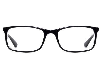 Rayban Black Rectangle Full Rim Eyeglasses RX5384I203455