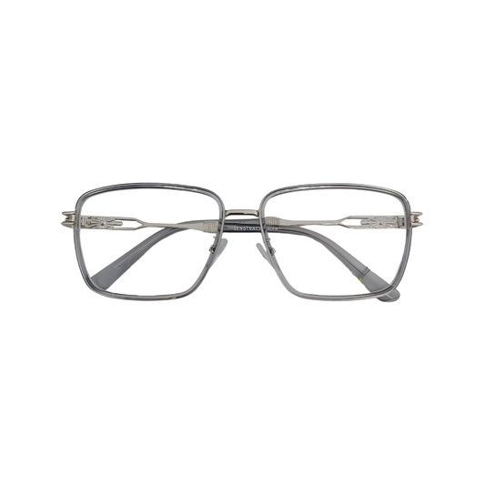 Essentials "Slate" Rectangle Unisex Eyeglasses 23066