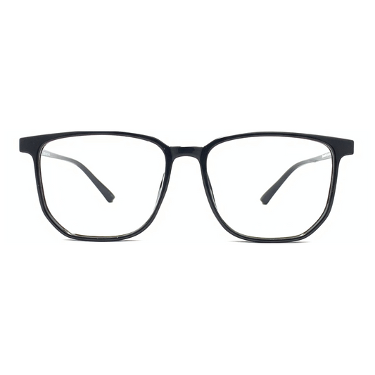 Essentials Do-ers Large Square Unisex Fiber Eyeglasses DA3237