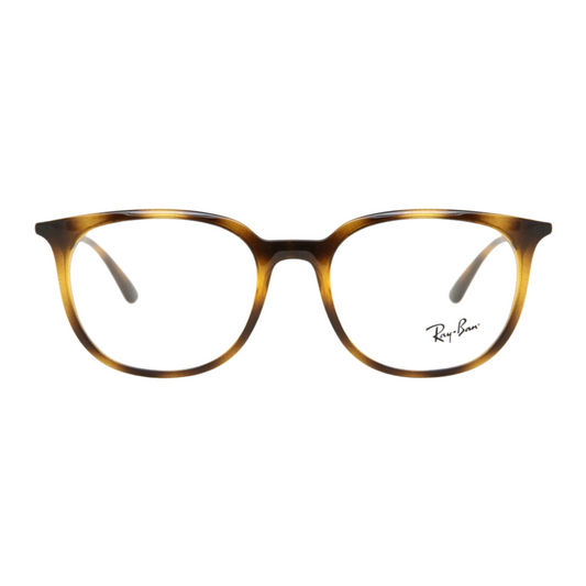 Lensnut Glossy Havana Rectangle Full Rim Eyeglasses ST85202C3