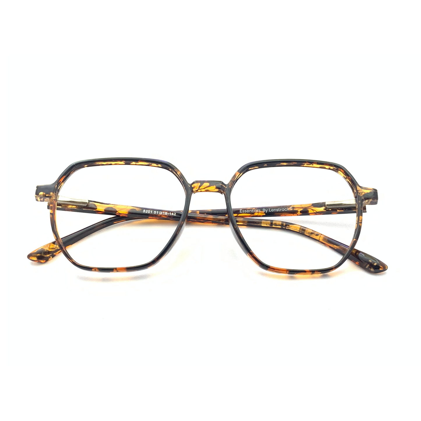 Essentials Journo Geometric Unisex Eyeglasses 5201 51