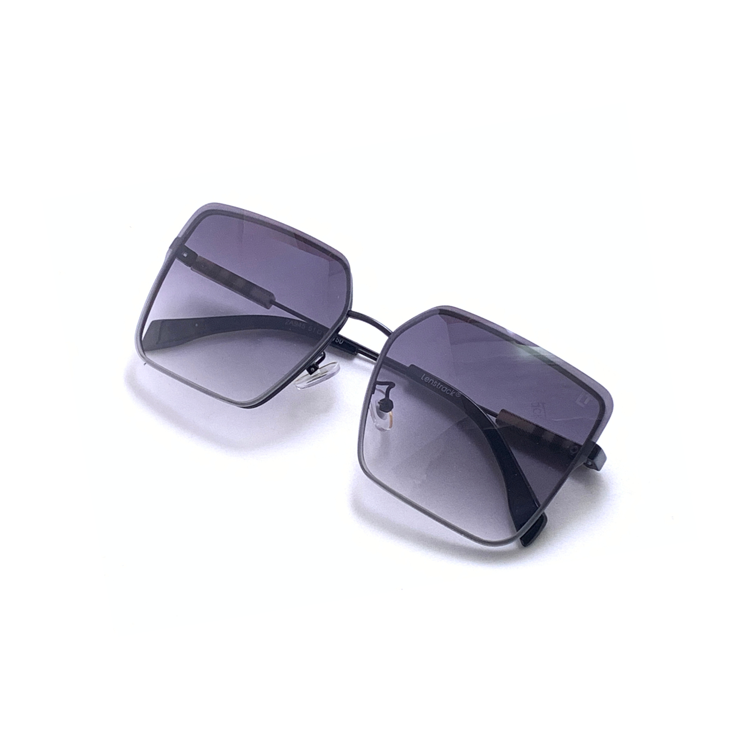 Hip Hop Blue Square Unisex Sunglasses