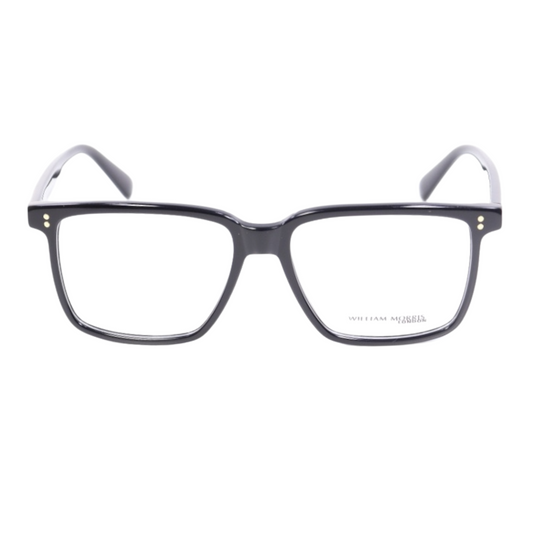 William Morris Square Black Unisex Eyeglasses LN50277 C1/56