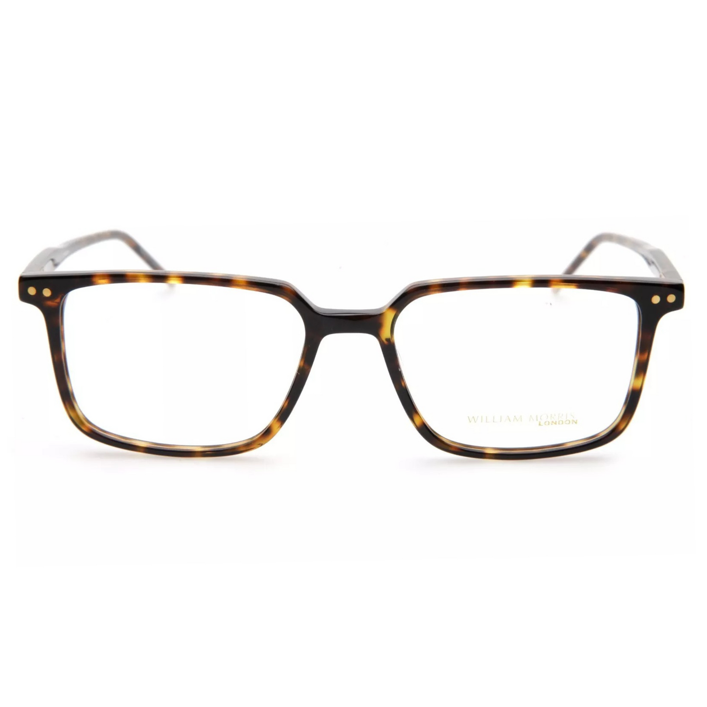 William Morris Havana Square Unisex Eyeglasses LN50064 C2/54