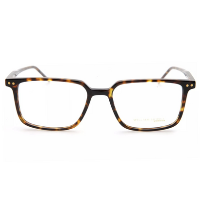 William Morris Havana Square Unisex Eyeglasses LN50064 C2/54