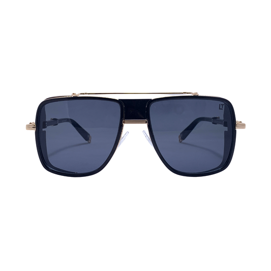 Hip Hop Blue Square Unisex Sunglasses