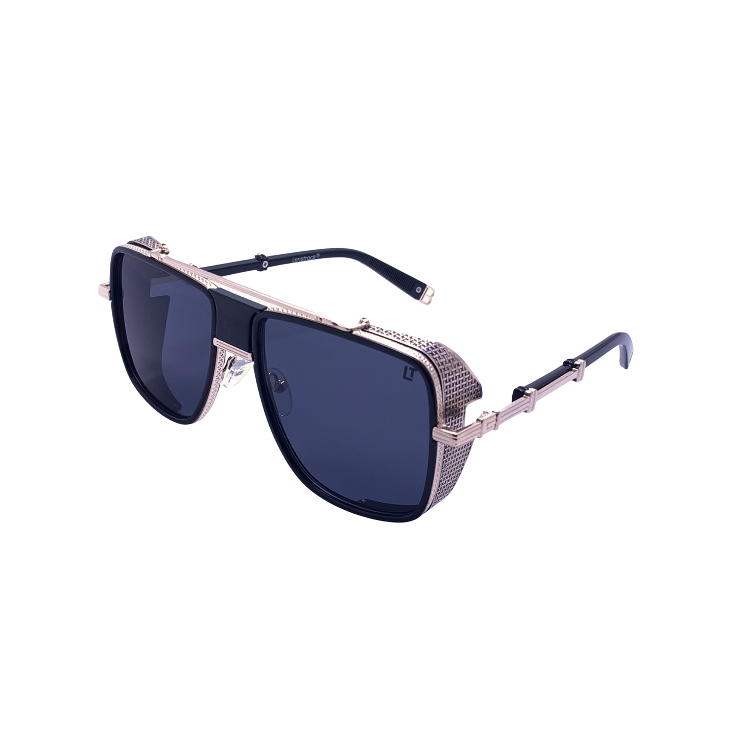 Hip Hop Blue Square Unisex Sunglasses