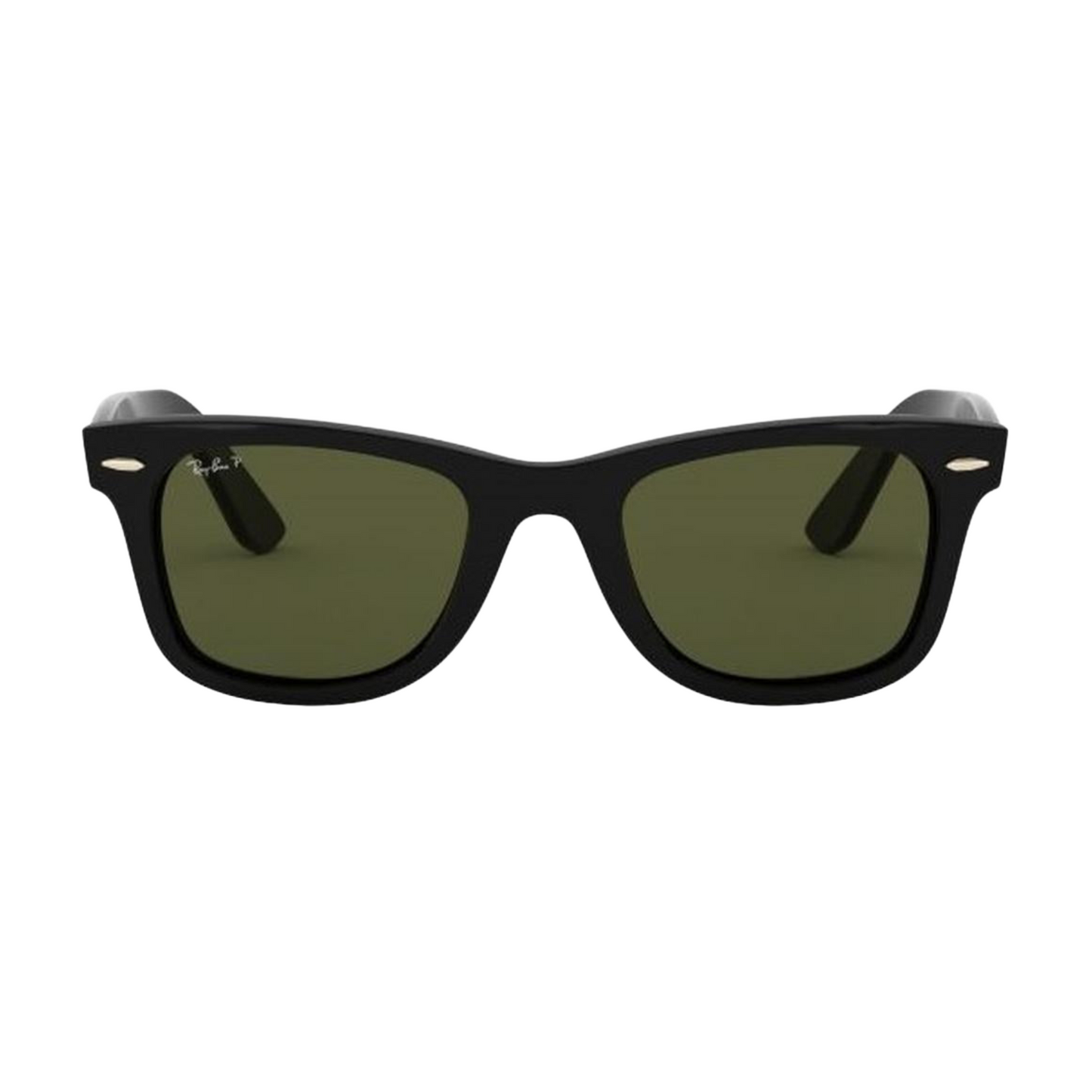 RAY-BAN Green Polarized Icons Square Sunglasses  RB4340 601/58