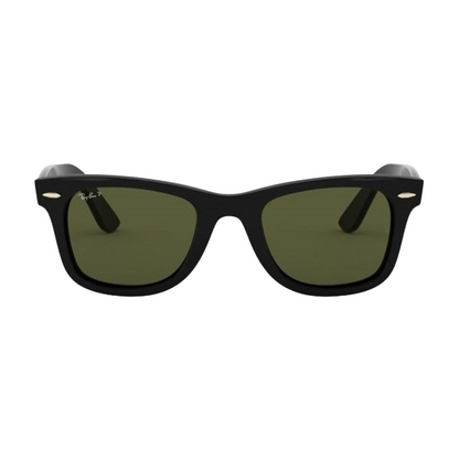 RAY-BAN Green Polarized Icons Square Sunglasses  RB4340 601/58