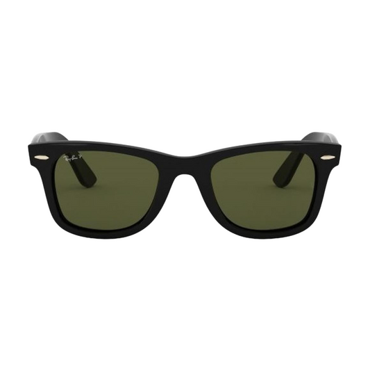 RAY-BAN Green Polarized Icons Square Sunglasses  RB4340 601/58