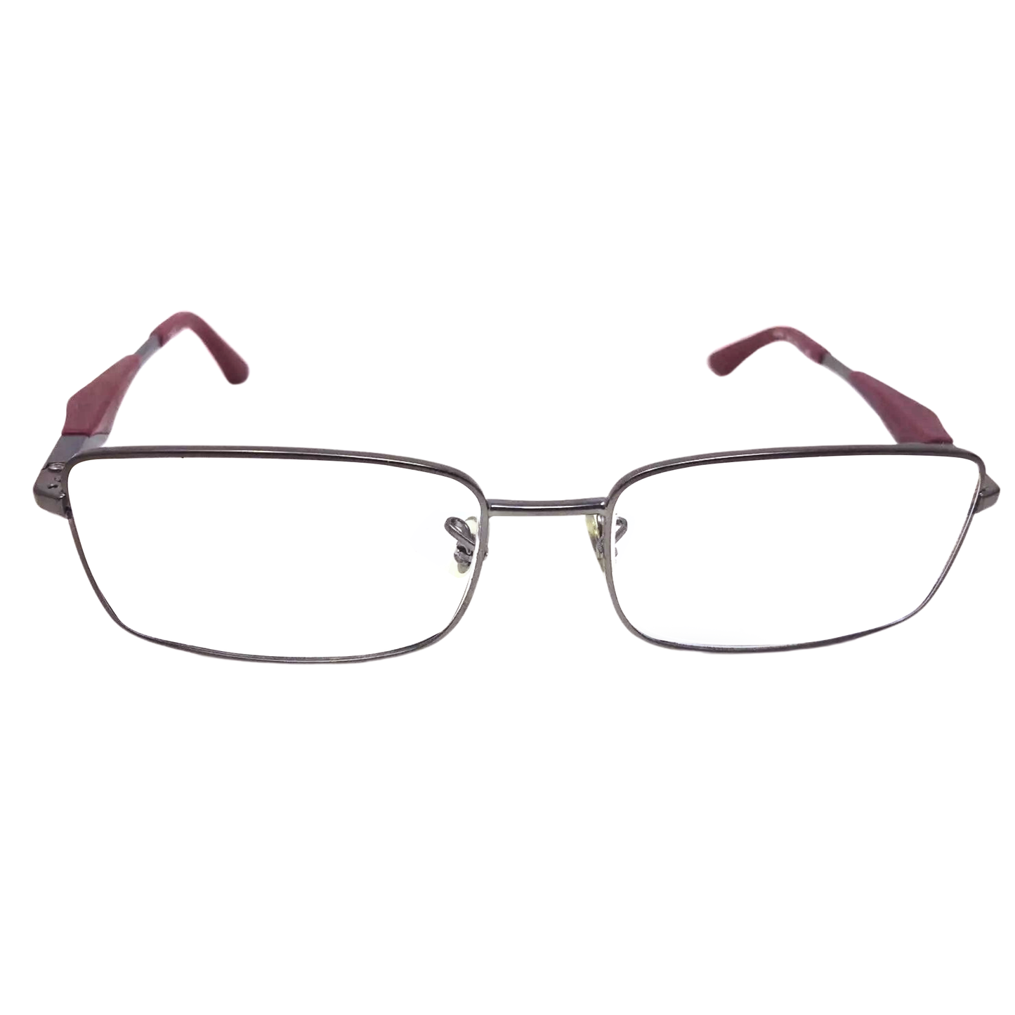 Ray-Ban Burgundy Metal Eyeglasses for Men RB6284 2620/53