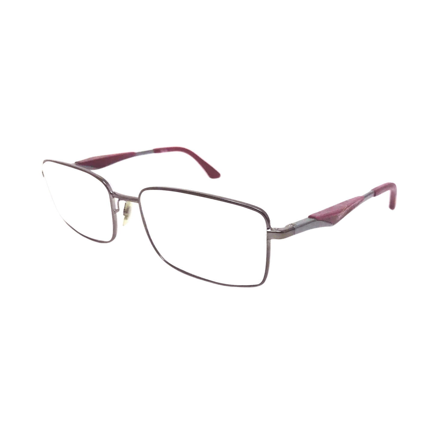 Ray-Ban Burgundy Metal Eyeglasses for Men RB6284 2620/53