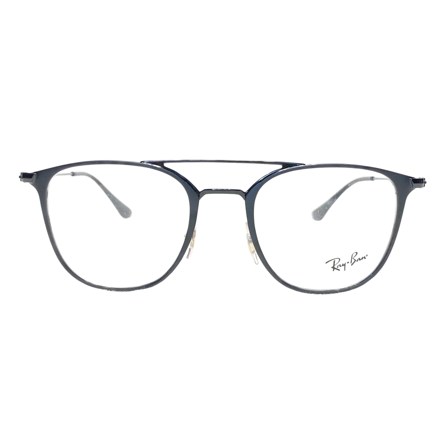 Ray-Ban Optics Square Metal Eyeglasses for Men RB6377 2904/50