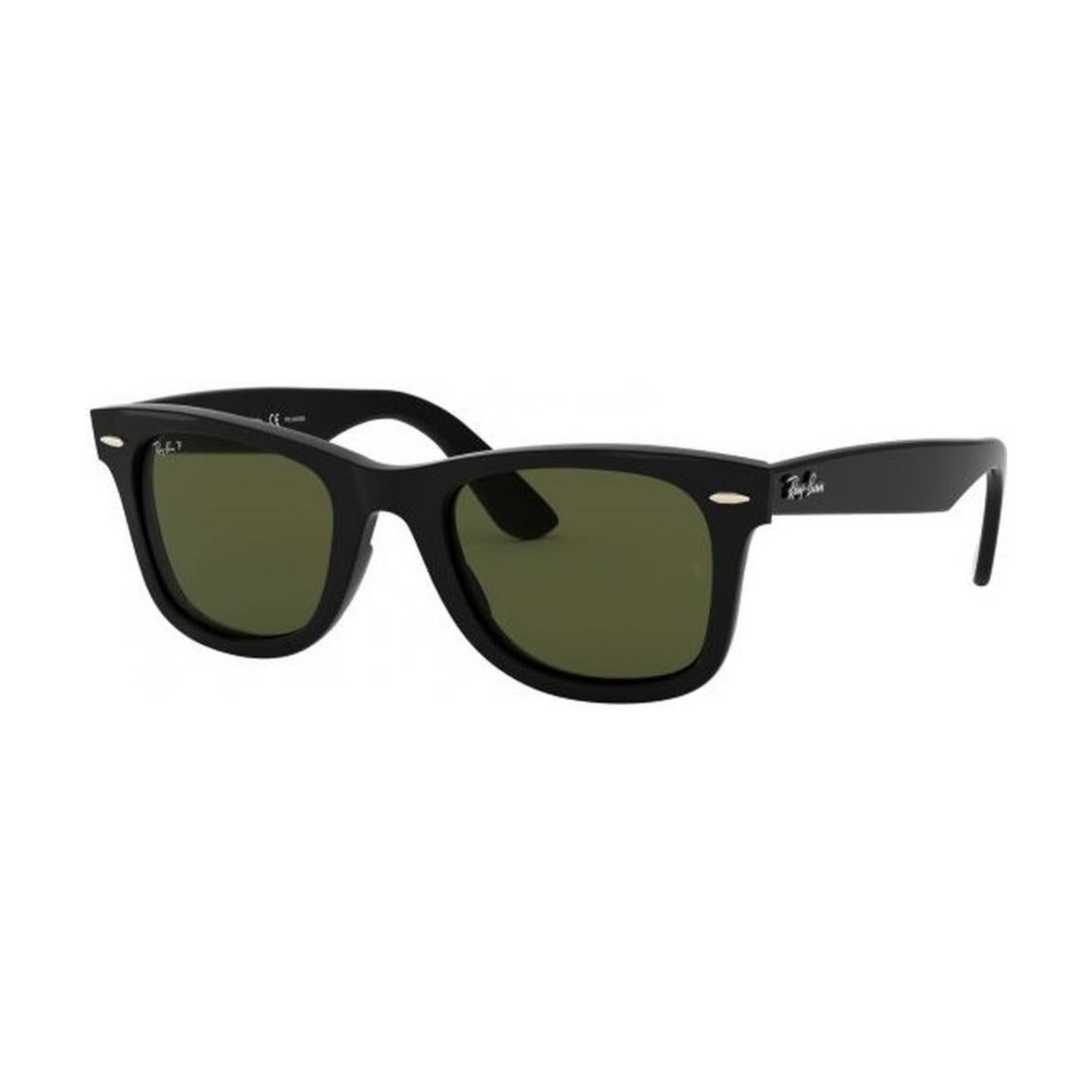 RAY-BAN Green Polarized Icons Square Sunglasses  RB4340 601/58