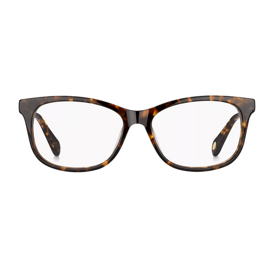 Fossil Dark Havana Eyeglasses for Women FOS7025 086/52