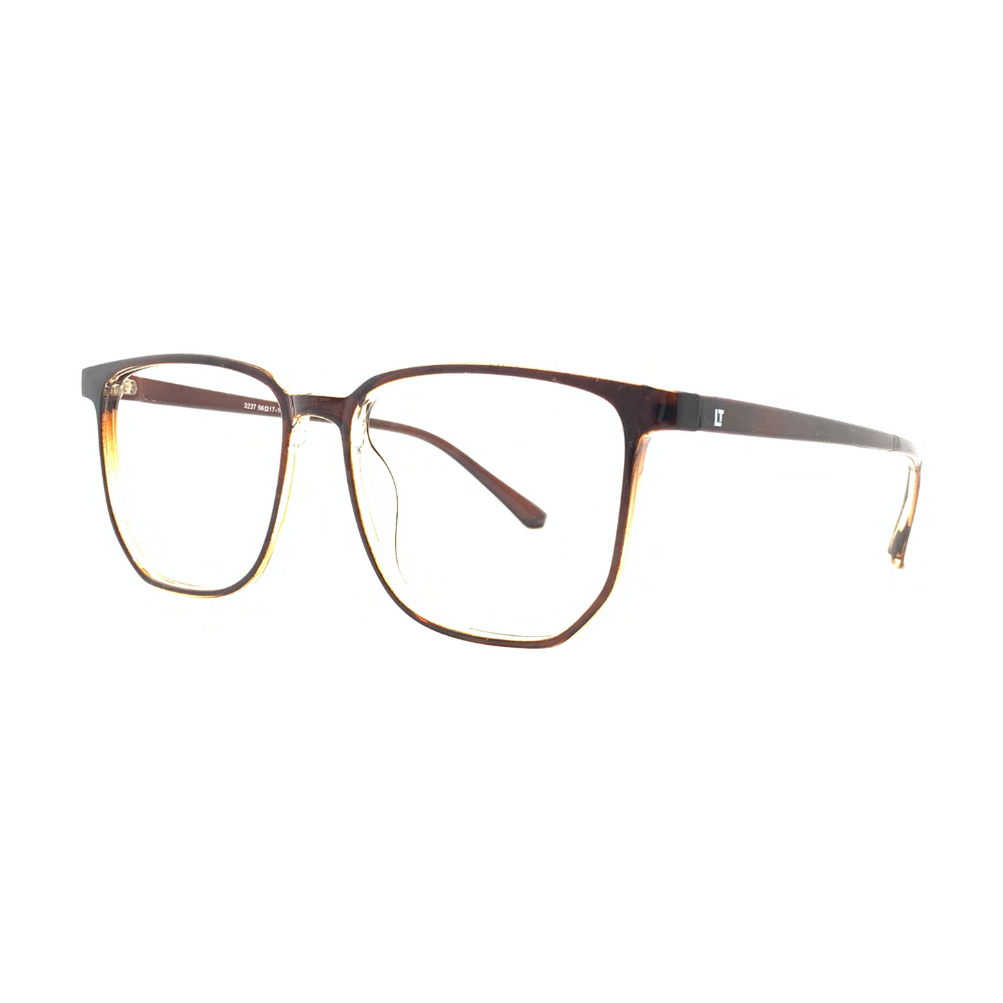 Essentials Do-ers Large Square Unisex Fiber Eyeglasses DA3237