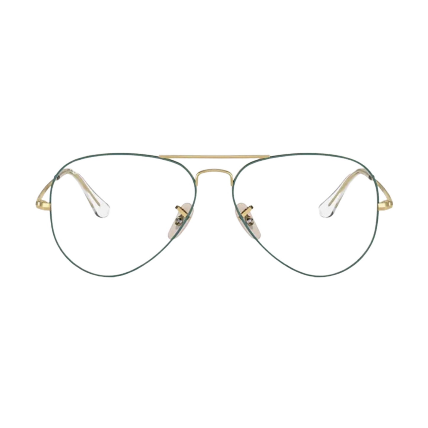 Ray-Ban Turquoise Unisex Aviator Eyeglasses RB6489 3136/58