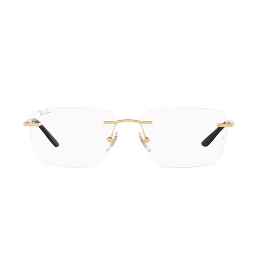 Ray-Ban Golden Rimless Unisex Eyeglasses RB6506I 2500/55