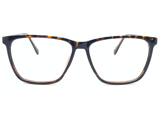 Lensnut Brown Havana Rectangle Full Rim Eyeglasses LN8038C3