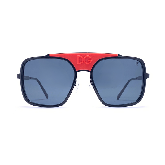 Hip Hop Blue Square Unisex Sunglasses