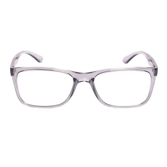 Ray-Ban Transparent Gray Rectangle Unisex Eyeglasses RB7027I 6749/54