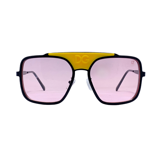 Hip Hop Purple Square Unisex Sunglasses