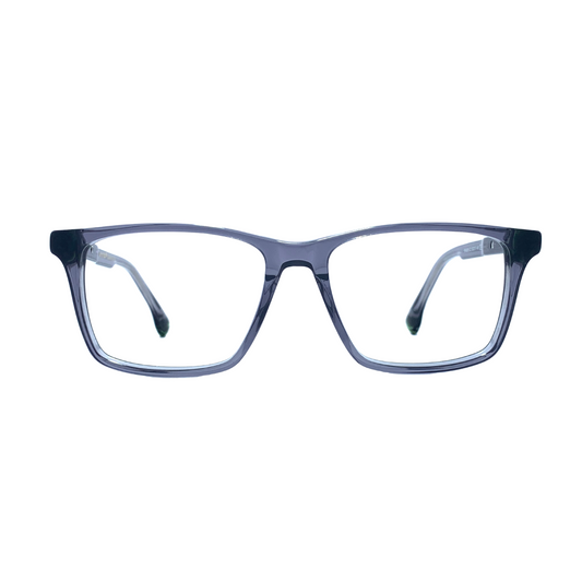 Luxury Line "Raj" Blue Square Unisex Eyeglasses RTA6006 C2/53