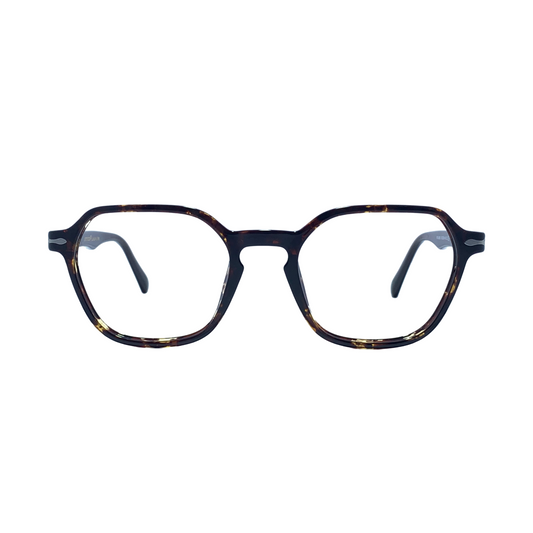 Luxury Line "Jeet" Dark Tortoise Unisex Eyeglasses RTA2903 C2/51