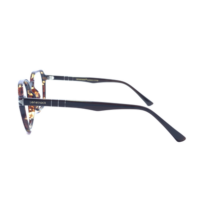 Luxury Line "Jeet" Dark Tortoise Unisex Eyeglasses RTA2903 C2/51