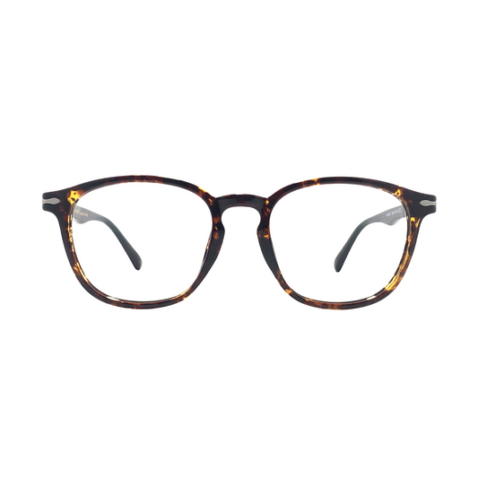 Luxury Line "Amar" Havana Oval Unisex Eyeglasses RTA2901 C2/52