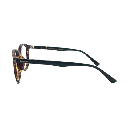 Luxury Line "Amar" Havana Oval Unisex Eyeglasses RTA2901 C2/52