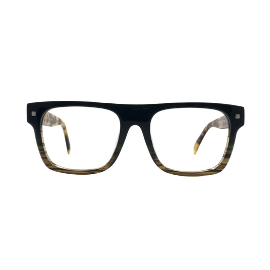 Luxury Line "Ranvijay" Havana Wayfarer Unisex Eyeglasses RTA2502 C4/53