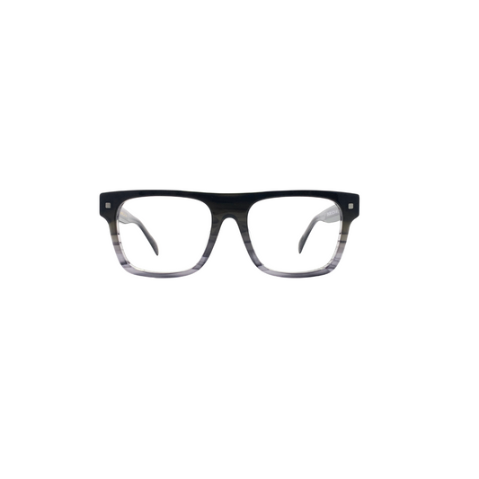 Luxury Line "Ranvijay" Grey Wayfarer Unisex Eyeglasses RTA2502S C2/53