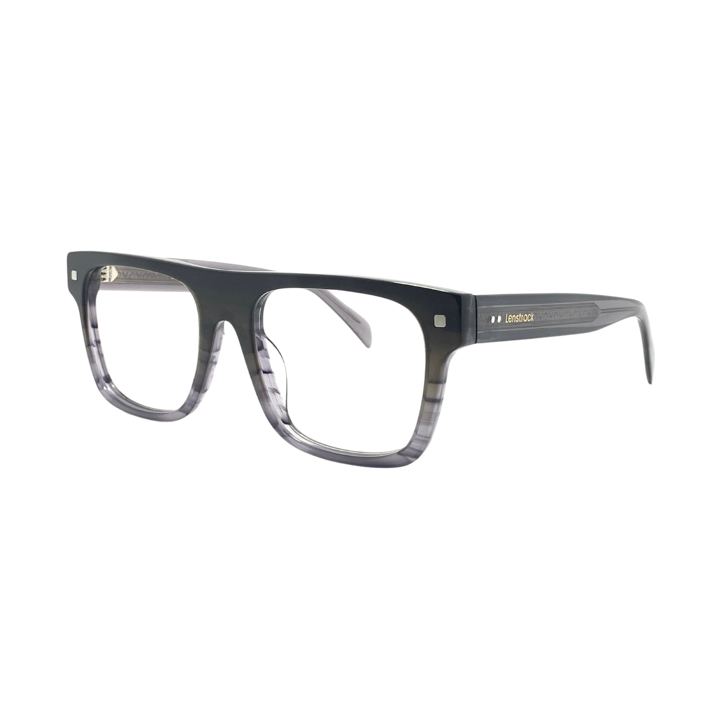 Luxury Line "Ranvijay" Grey Wayfarer Unisex Eyeglasses RTA2502S C2/53
