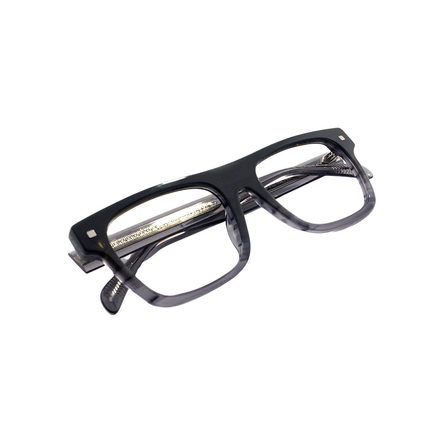 Luxury Line "Ranvijay" Grey Wayfarer Unisex Eyeglasses RTA2502S C2/53