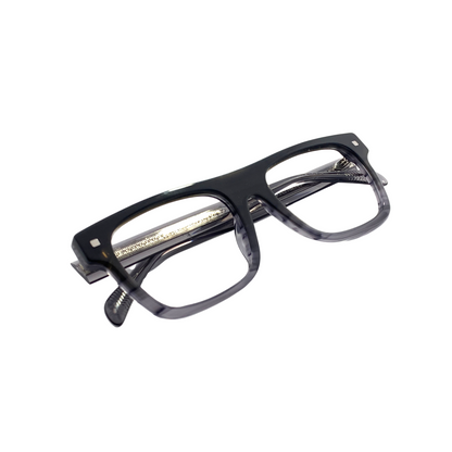 Luxury Line "Ranvijay" Grey Wayfarer Unisex Eyeglasses RTA2502S C2/53