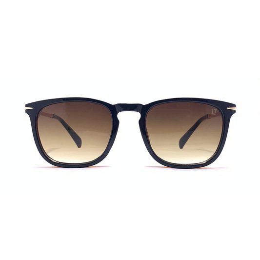 Hip Hop Brown Square Unisex Sunglasses