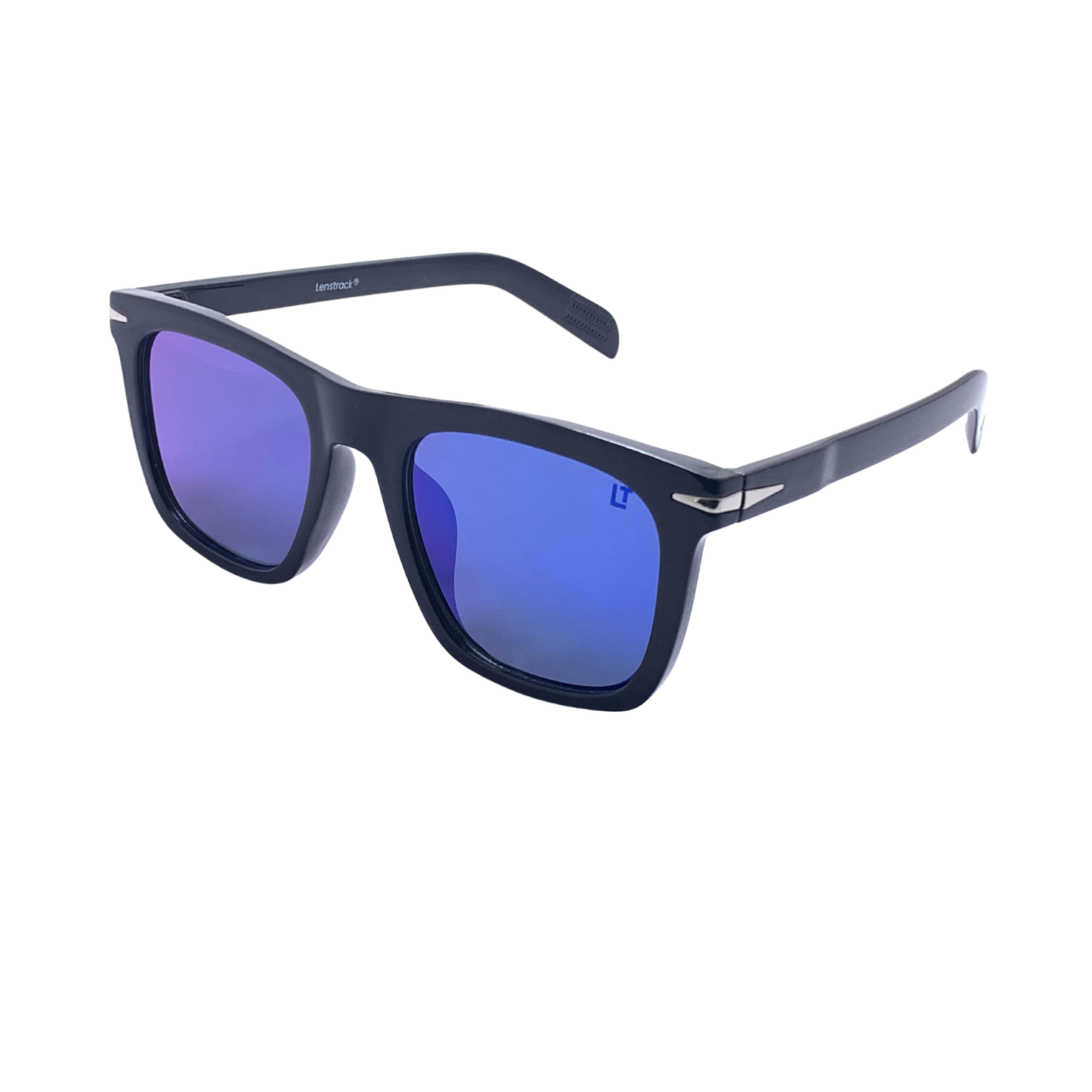 Hip Hop Blue Square Unisex Sunglasses DB7000