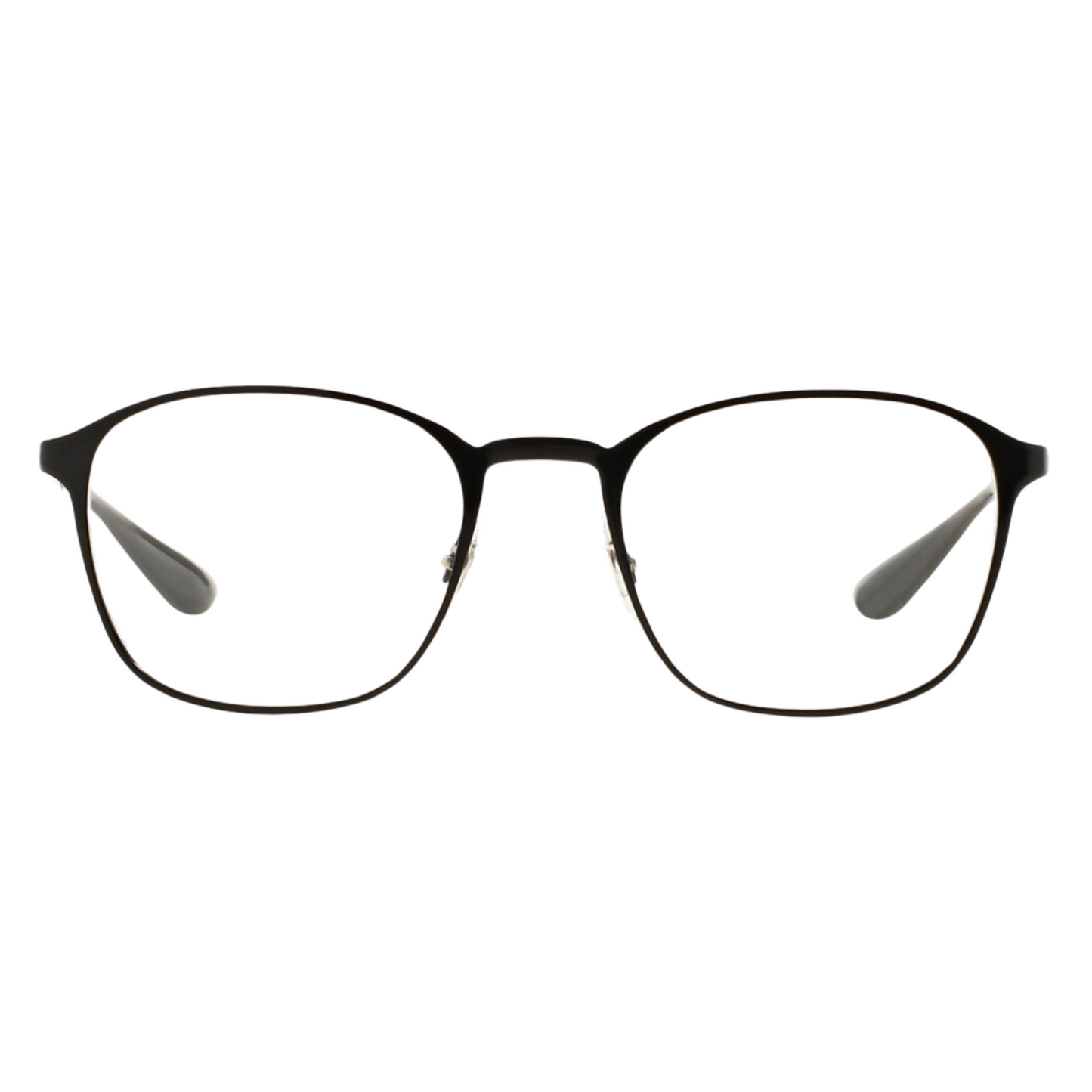 Rayban Shiny Black Square Unisex Eyeglasses RB6357 2509