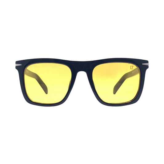 Hip Hop Yellow Square Unisex Sunglasses