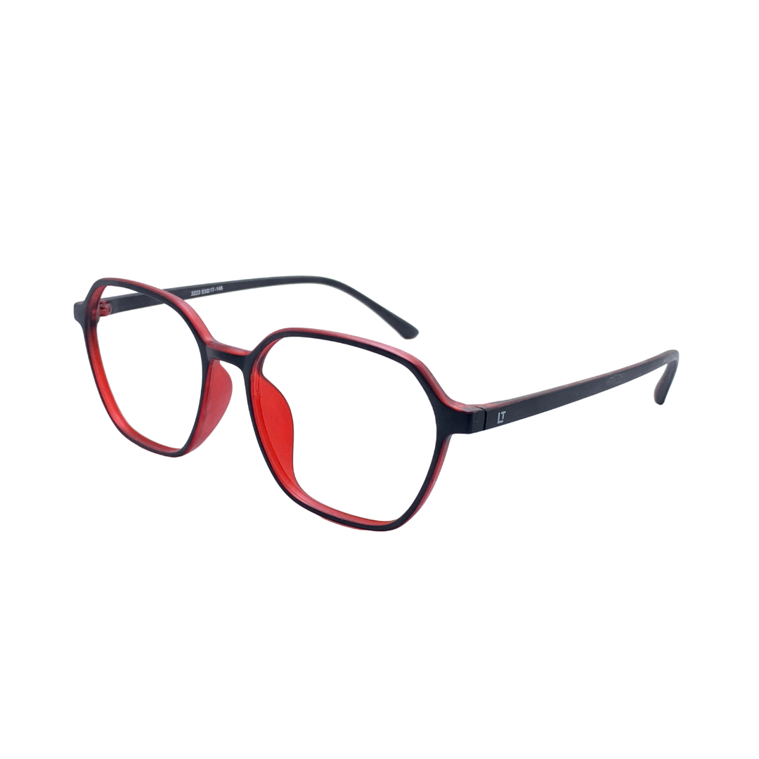 Essentials Geometric Unisex Bluecut Zero Power Eyeglasses 3223