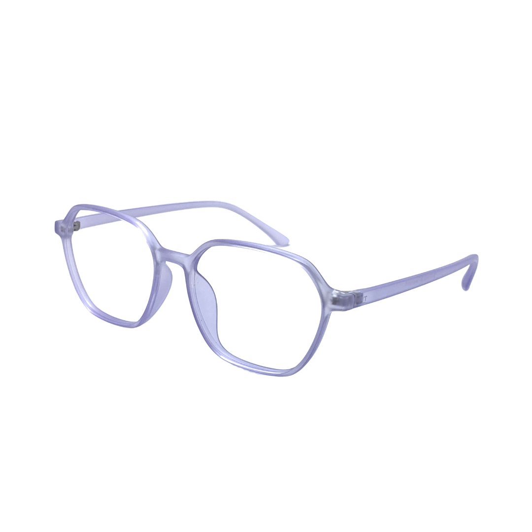 Essentials Geometric Unisex Bluecut Zero Power Eyeglasses 3223