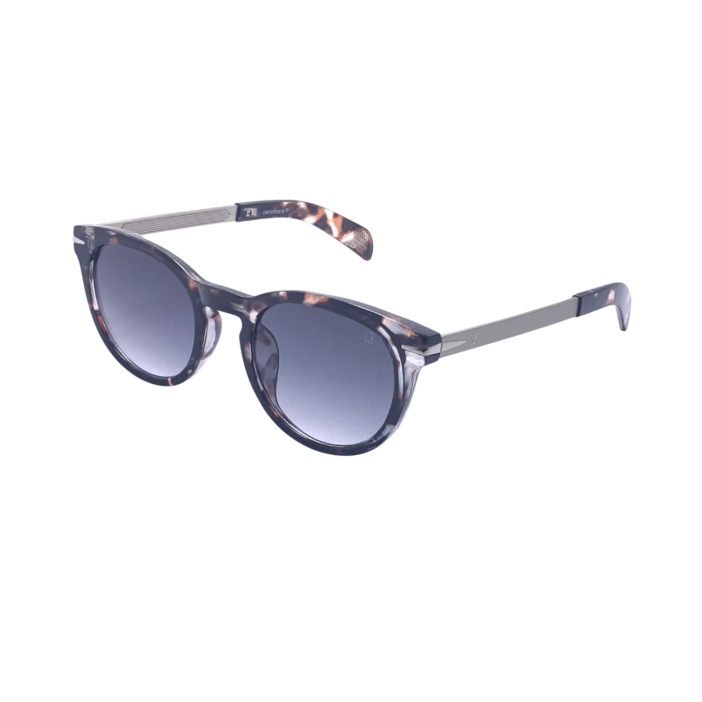 Hip Hop Black Havana Cat-Eye Sunglasses For Females