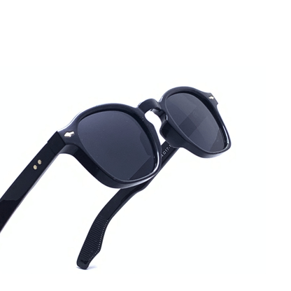 Hip Hop Black Square Unisex Sunglasses ZS9814