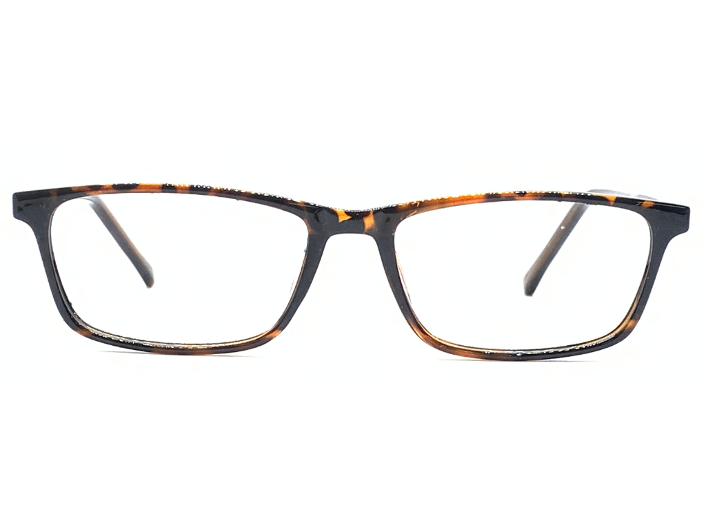 Lensnut Brown Havana Rectangle Full Rim Eyeglasses LN8033C3